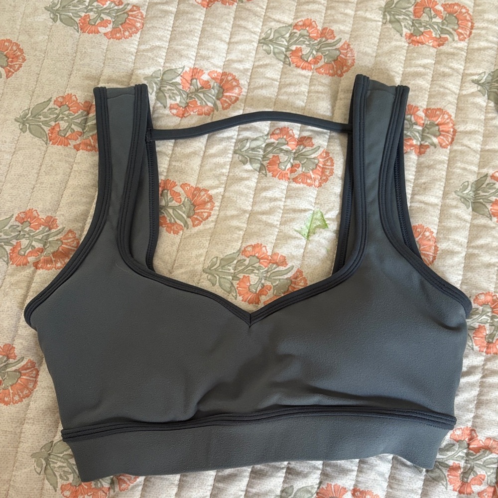 P'tula Charcoal Sports Bra XS